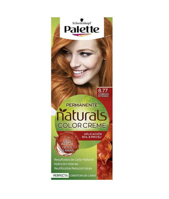 Coloration intense cuivre : Schwarzkopf Palette Naturals 8.77