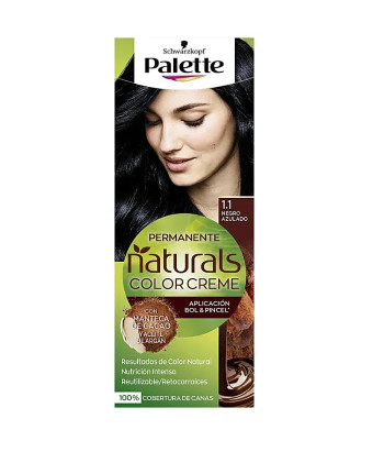 Découvrez la Coloration Schwarzkopf Palette 1.1 Noir Bleuté