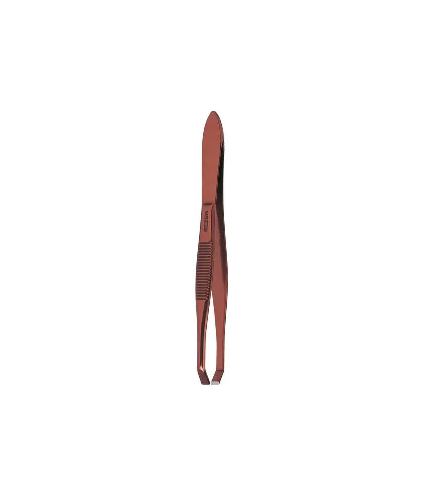 Pince à épiler Beter Hair Punta Crab Copper