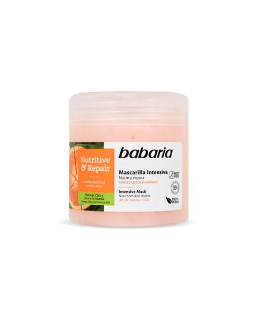 Masque capillaire intensif pour cheveux secs Babaria Nutritive & Repair 400ml