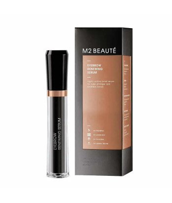 Renouvellement des sourcils avec M2 Beauté Serum 4ml