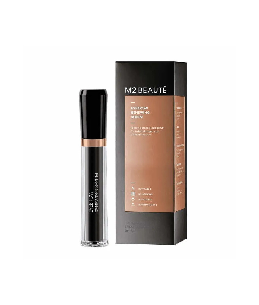 Renouvellement des sourcils avec M2 Beauté Serum 4ml