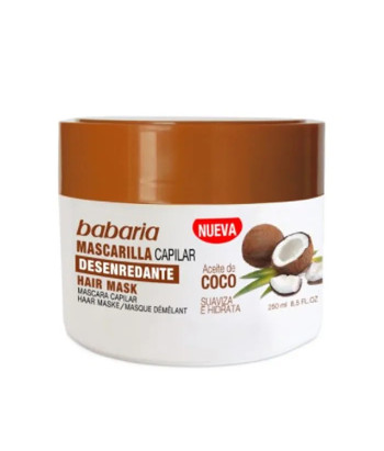 Masque capillaire Babaria à l'huile de noix de coco 400ml