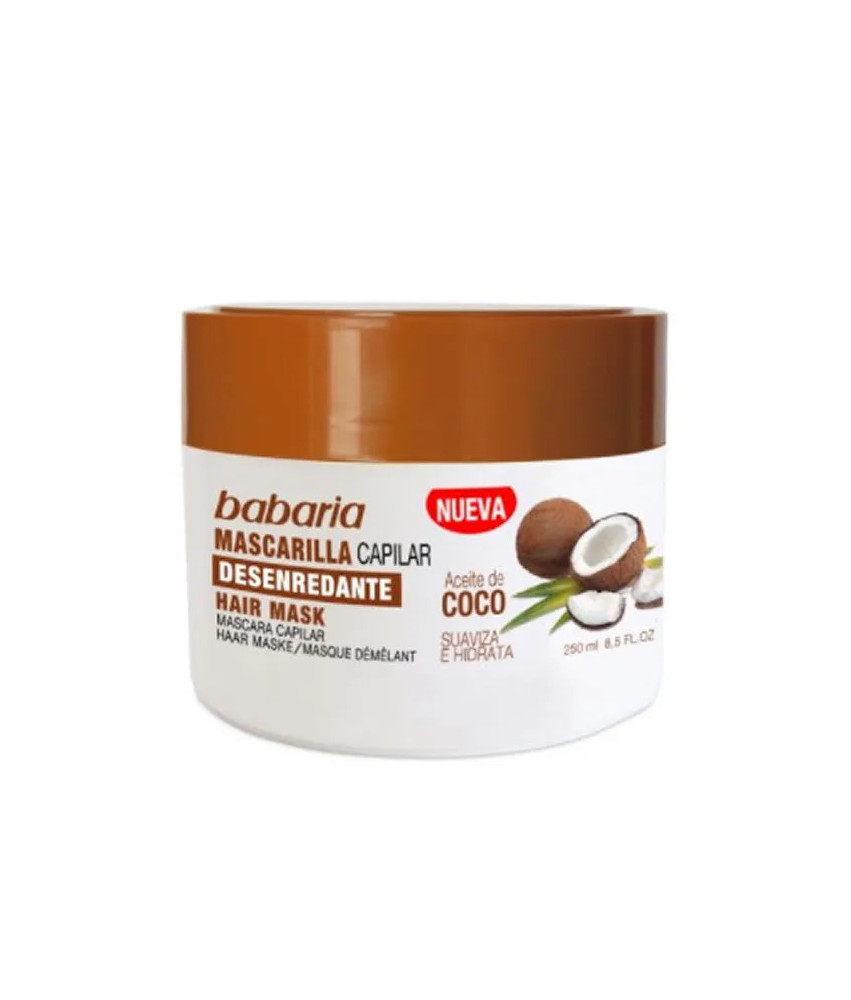 Masque capillaire Babaria à l'huile de noix de coco 400ml