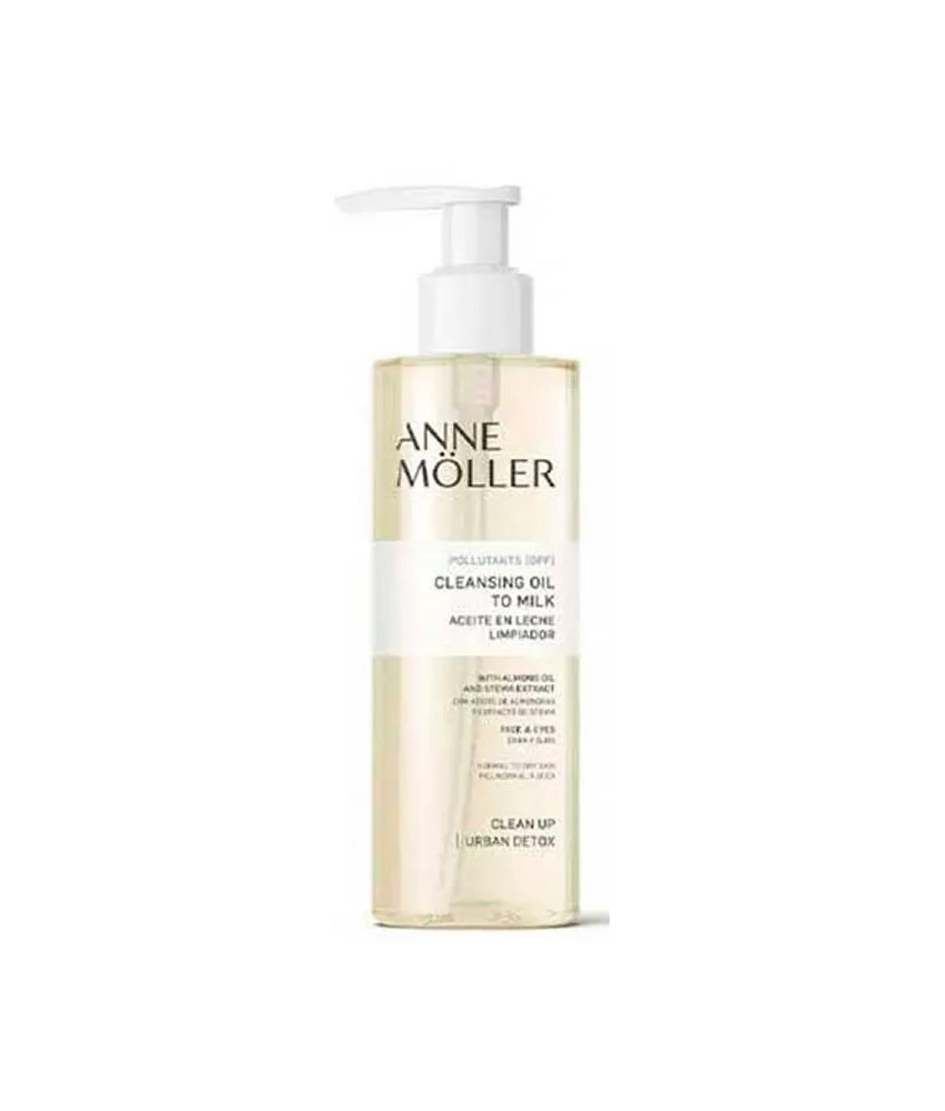 Soins ANNE MÖLLER: Huile démaquillante nettoyante 200ml