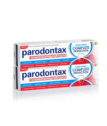 Dentifrice Parodontax Extra Fresh Halitose 2x75ml