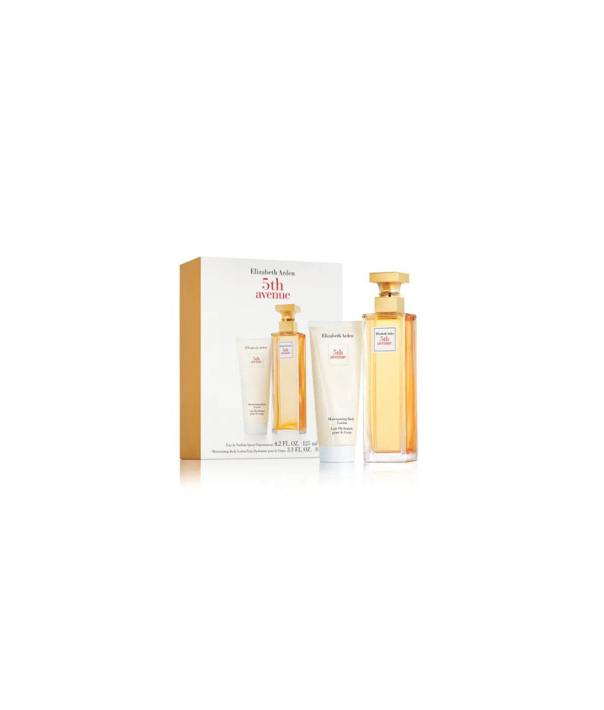 Coffret Elizabeth Arden 5th Avenue et Gel Corps - Spécial Votre Peau