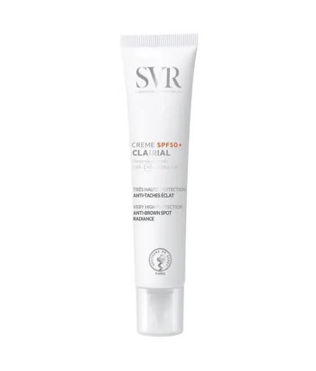 Crème Clairial SPF50+ 40ml pour une peau lumineuse