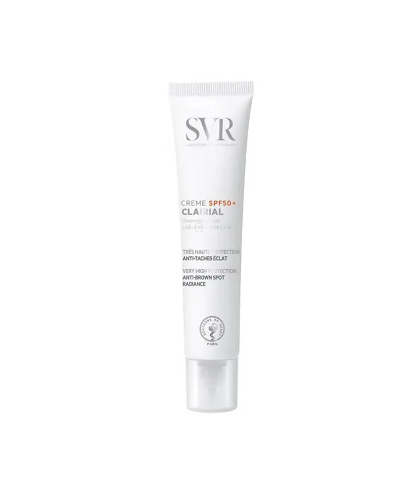 Crème Clairial SPF50+ 40ml pour une peau lumineuse