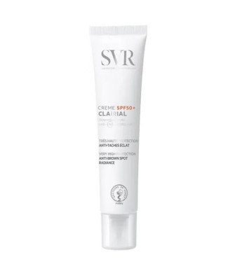Crème Clairial SPF50+ 40ml pour une peau lumineuse