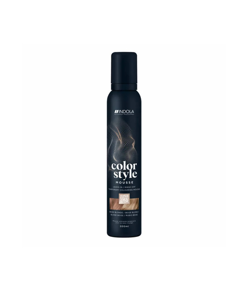 Mousse Colorante Indola Beige Blond 200ml