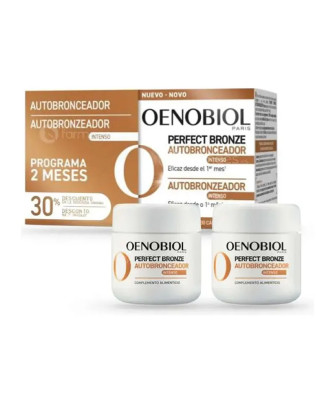 Capsules Auto-Bronzantes OENOBIOL Duo 2x30 - Teint hâlé toute l’année