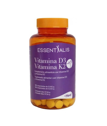 Gardez vos os forts avec Vitamine D3 et K2 - 180 comprimés