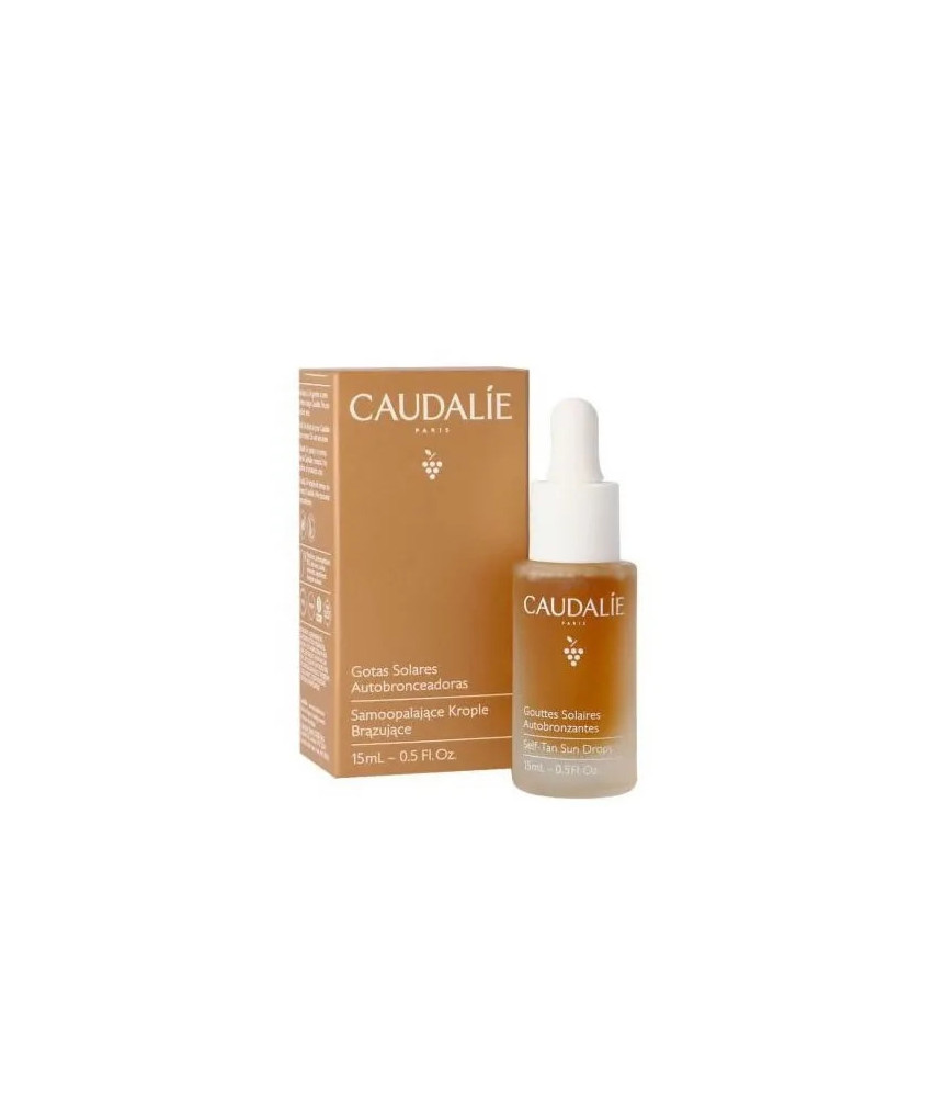 Bronzage parfait avec les Gouttes Solaires Caudalie