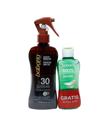 Babaria Sol Coco Spray F30 200ml + After Sun 100ml - Protection Solaire