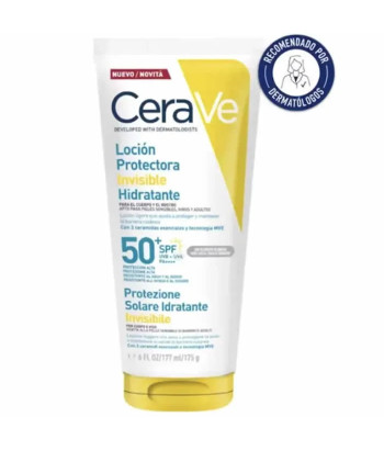 Protège et hydrate : CeraVe Lotion SPF50+ 75ml