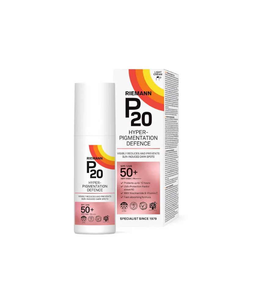 Protection solaire efficace contre l'hyperpigmentation - Riemann P20 SPF50+ 50 ml