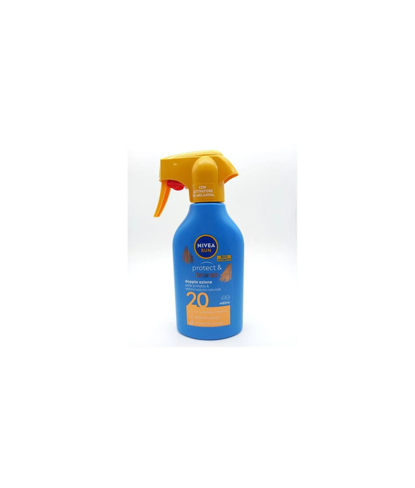 Bronzage en toute sécurité avec Nivea Sun SPF20 270ml