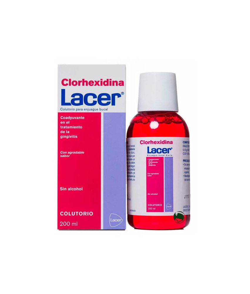 Rince-Bouche Lacer Chlorhexidine 200ml: Protection buccale efficace