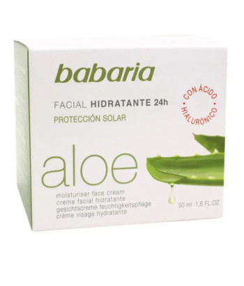 Crème visage Babaria Aloe Vera 50ml