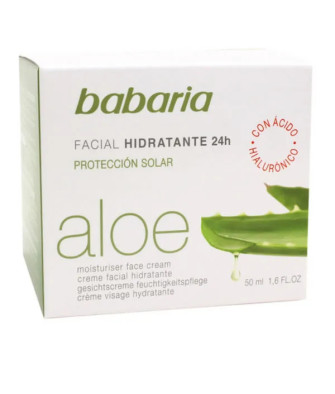 Crème visage Babaria Aloe Vera 50ml