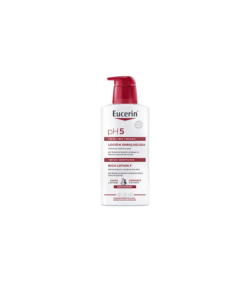 Lotion protectrice Eucerin Ph5 pour peau sèche - 400ml