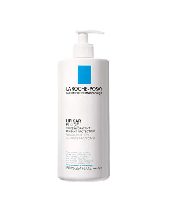 La Roche Posay Lipikar Fluide 750ml - Hydratation légère pour peaux sensibles