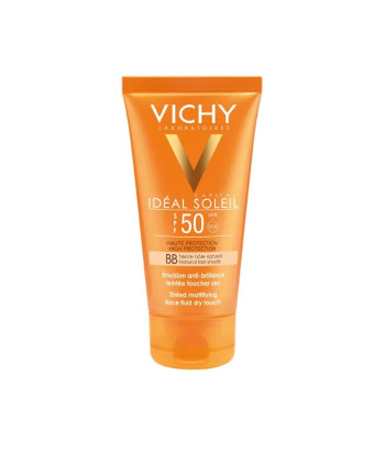 Protection solaire teintée parfaite avec Vichy Ideal Soleil BB Spf50