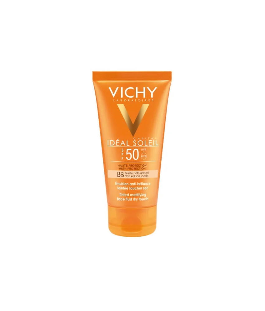 Protection solaire teintée parfaite avec Vichy Ideal Soleil BB Spf50