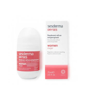 Déodorant Antitranspirant Roll-On pour Femmes Sesderma Dryses 75ml