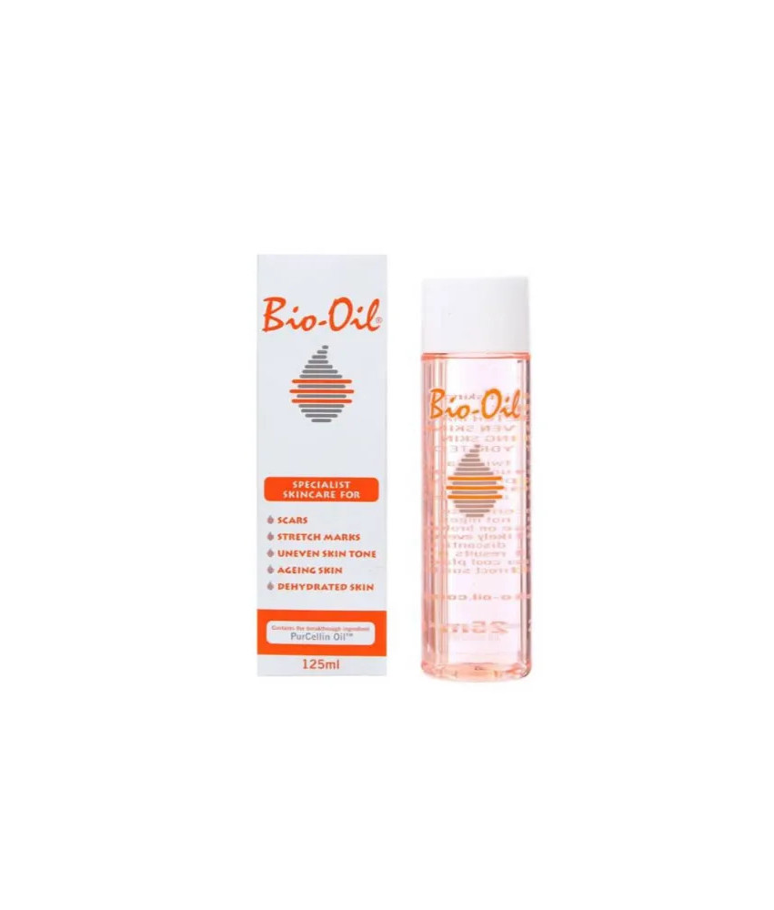 Huile Bio-Oil 125ml pour Estomper Cicatrices & Vergetures