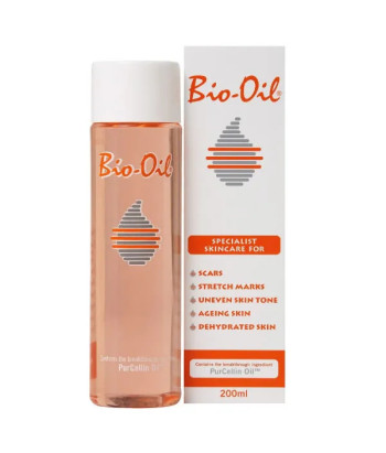 Améliorez les cicatrices et vergetures avec Bio Oil!