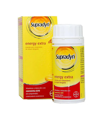 Gagnez en énergie avec Supradyn Energy Extra de 60 comprimés