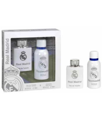 Coffret 2 Produits Real Madrid Eau De Toilette 100ml