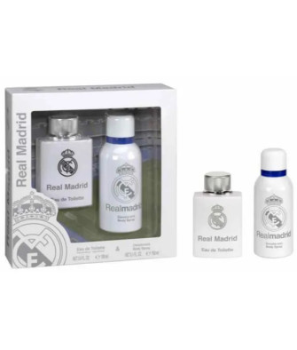 Coffret 2 Produits Real Madrid Eau De Toilette 100ml