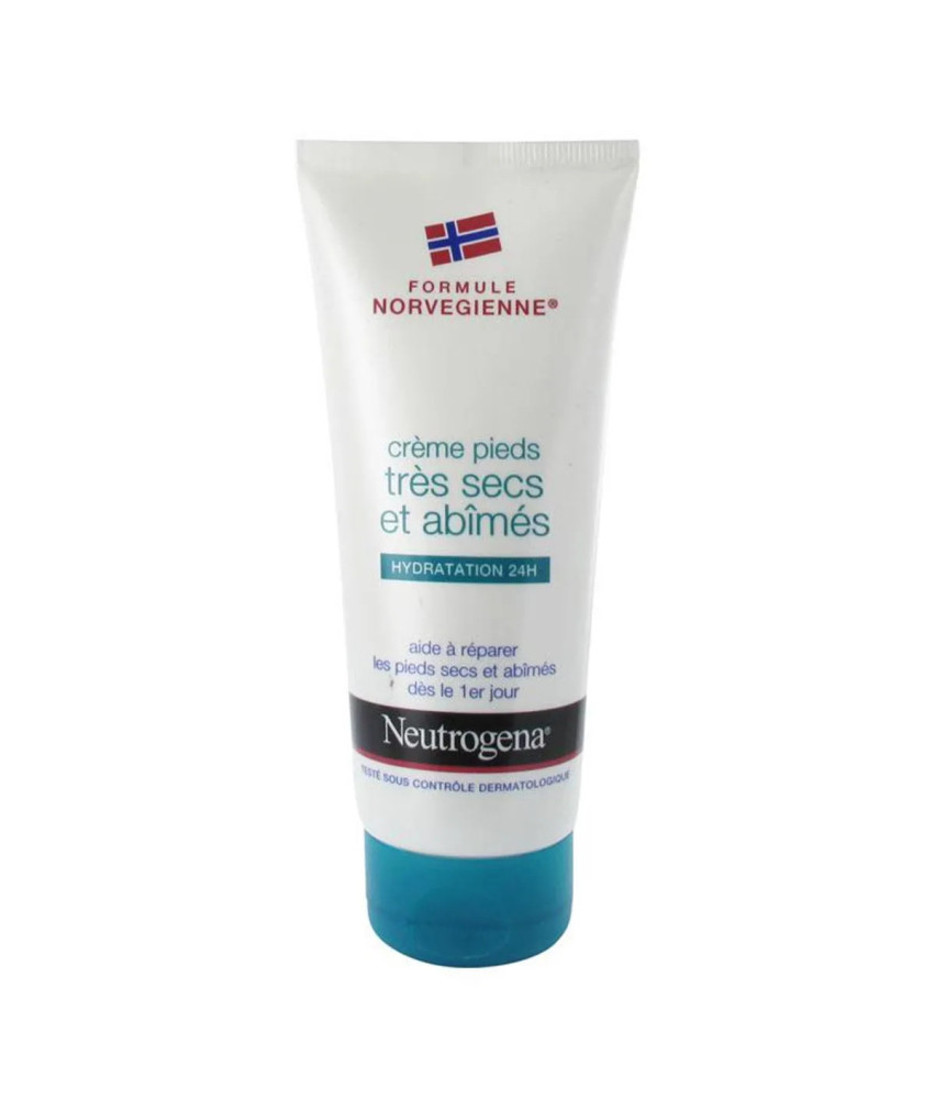 Hydrate et répare avec Neutrogena Crème Pieds Secs 100ml