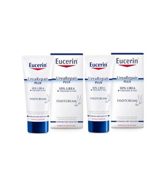 Soin intensif pour pieds secs avec Eucerin Urearepair Plus