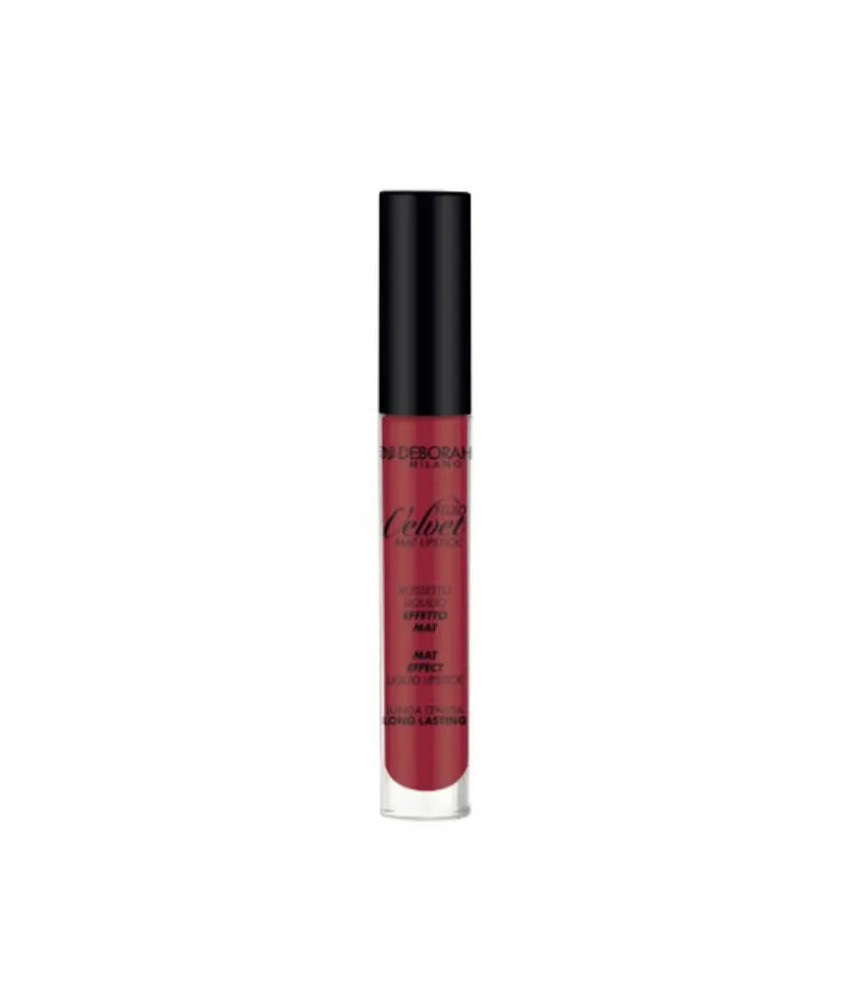 Rouge à lèvres DEBORAH MILANO Velvet 06 - Fini Velvet et couleur intense