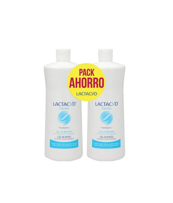 Gel de Bain Lactacyd Derma 2x1000 ml
