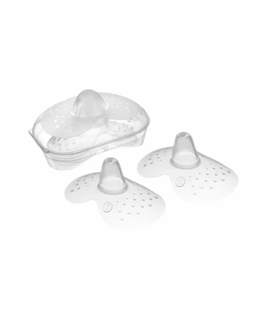 Protège-Mamelons en Silicone Mam 2 Pièces Taille S