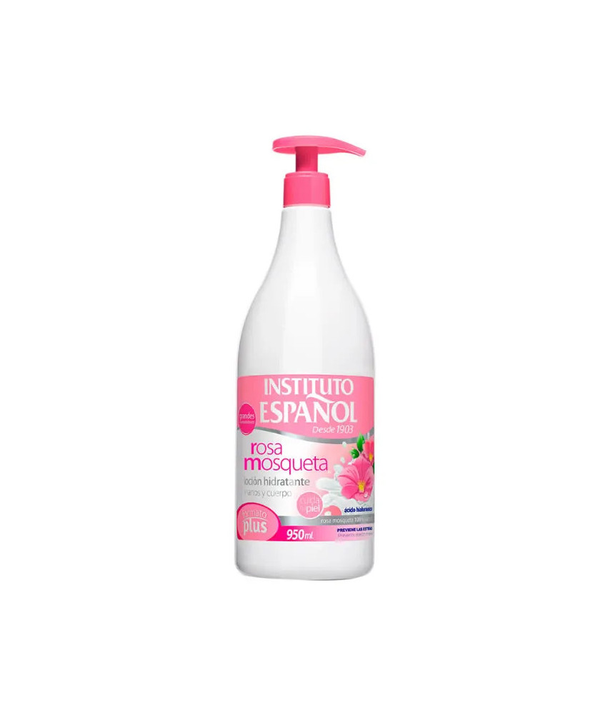 Lotion Corps Rose Musquée 950ml - Institut Espagnol
