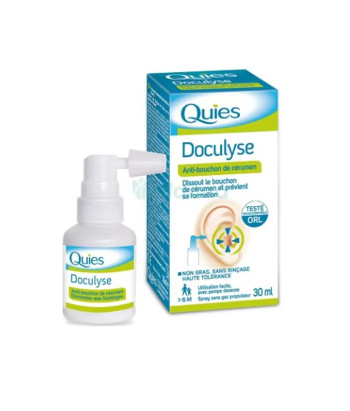Spray anti-bouchon de cérumen Quies Doculyse 30ml