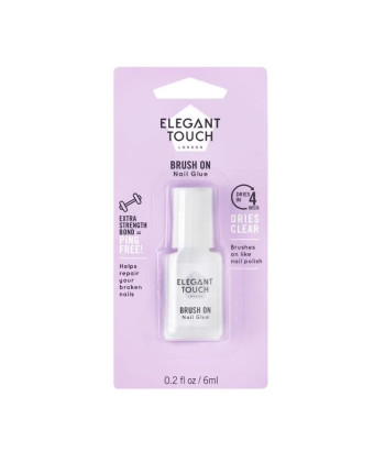 Colle à ongles Elegant Touch Brush On