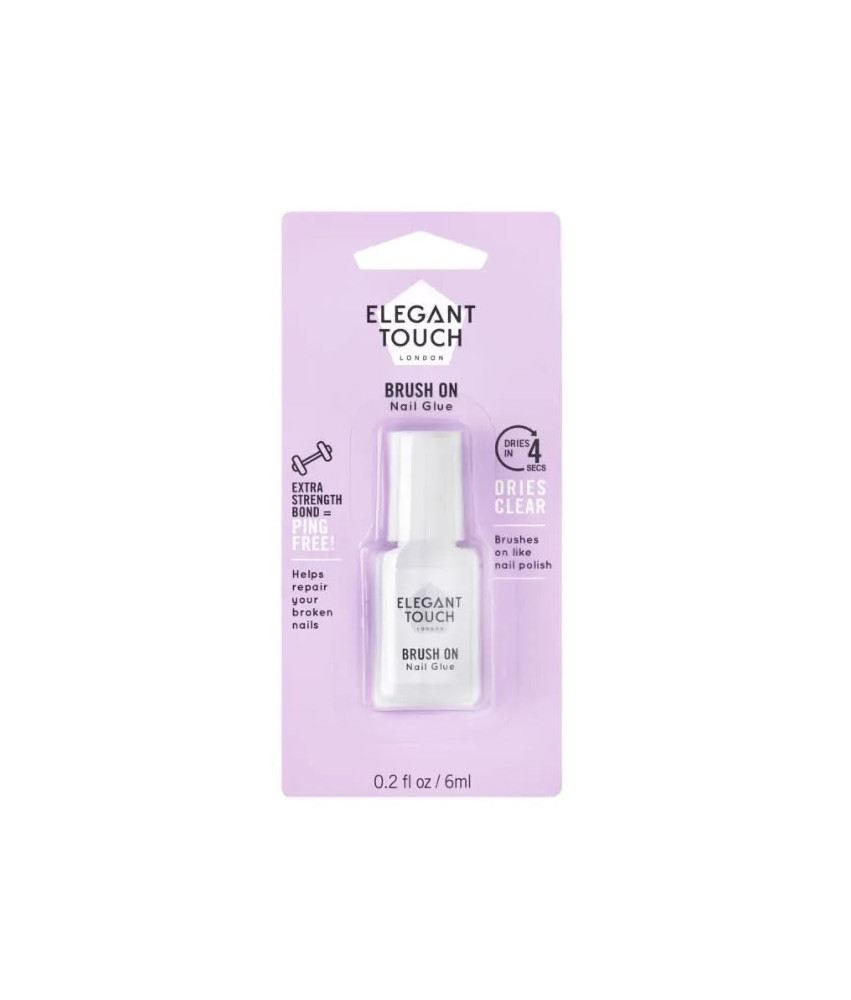 Colle à ongles Elegant Touch Brush On