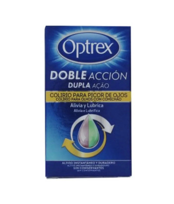 Optrex Doble Action: Soulagement Instantané Yeux Irrités 