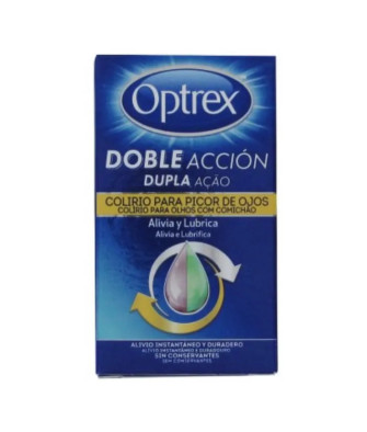 Optrex Doble Action: Soulagement Instantané Yeux Irrités 