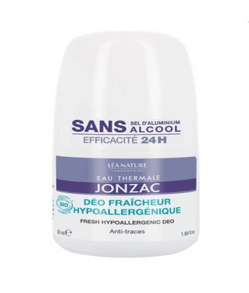 Déodorant Fraîcheur Haute Tolérance Jonzac Rehydrate 50ml