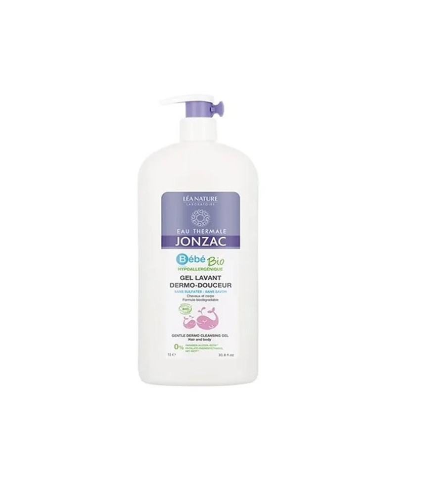 Gel Lavant Dermo-Douceur Jonzac Bébé Bio 1L