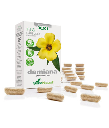Soria 13-S Damiana Libération Prolongée 30 Capsules