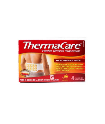 Patch Thermacare Auto-chauffant pour Bas du Dos et Hanches (4 unités)
